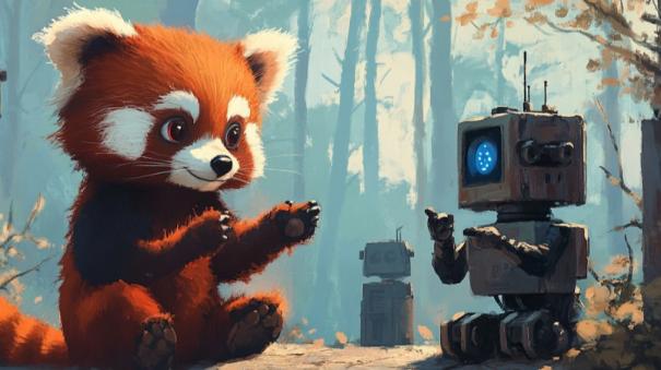 Digital diary chapter 19 about red panda ai vs mid journey ai services