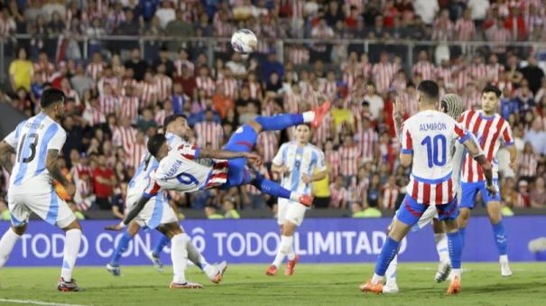 fifa World Cup Qualifiers Paraguay beats Argentina