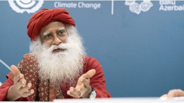 The destruction of microbes is a death knell for all life! -Sadhguru speech at COP-29 conference