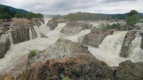 increase-of-water-flow-in-hogenakkal-to-10-thousand-cubic-feet