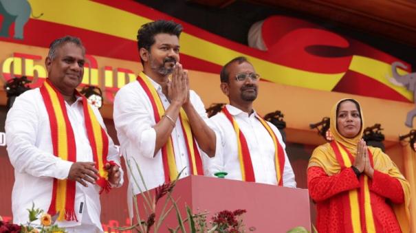 Alliance with AIADMK is completely wrong; Baseless: TVK