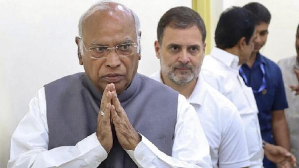 Mallikarjun Kharge write to President Murmu to Intervene in Manipur issue