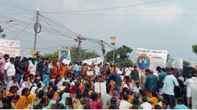 thiruvekadu-koladi-lake-encroachment-issue-carpenter-commits-suicide-public-protest