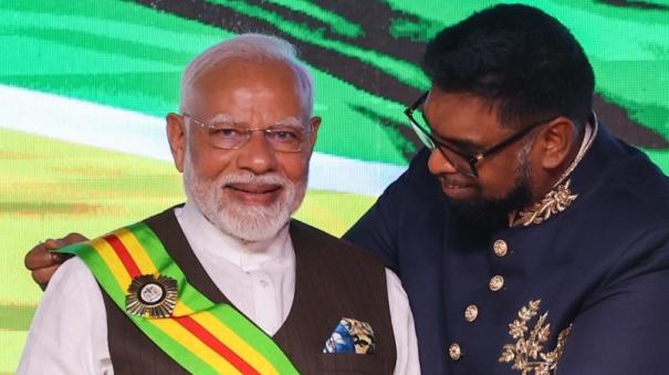 Prime Minister Narendra Modi honoured by Dominica