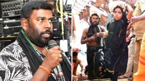 karnataka-devotee-who-has-been-engaged-in-announcement-service-at-sabarimala-for-20-years