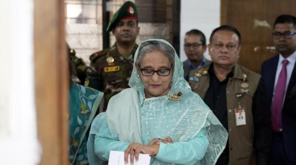 Bangladesh’s deposed PM Sheikh Hasina condemns arrest of Hindu spiritual leader, demands his release