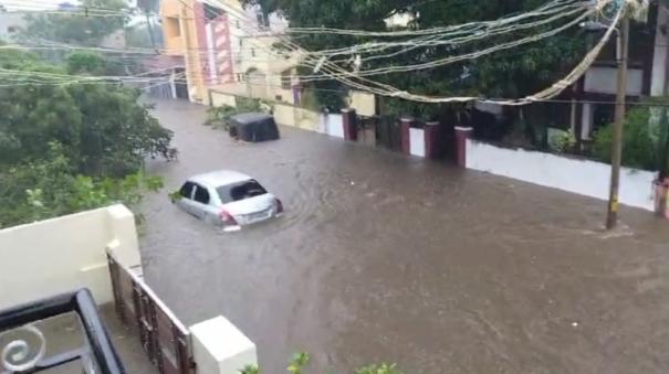 fengal cyclone effect in tiruvannamalai with heavy rains