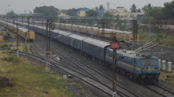 Express rail service affected due to issue in Vikravandi - Mundiyambakkam route