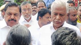 uthangarai-compensate-vehicles-washed-away-by-rainwater-eps-urges