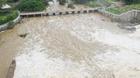 1-68-lakh-cubic-feet-of-water-released-from-sathanur-dam-without-prior-notice