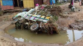 due-to-thenpennaiyar-flood-severe-damage-in-thiruvennainallur-and-panruti