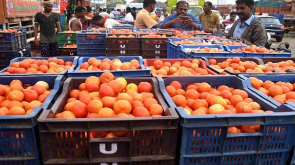 Tomato price hiked to Rs 45