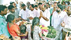 tribute-to-those-who-died-in-landslide-in-tiruvannamalai