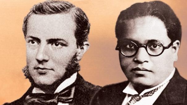 about life of Max Muller and Ambedkar was explained