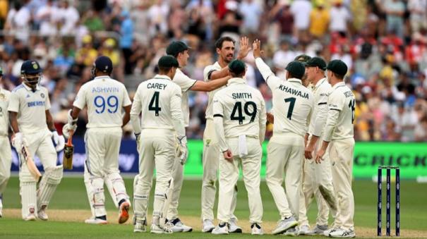 india scored 180 runs against australia in 2nd test match