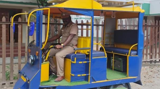 Solar Auto made by a Convict on Coimbatore Central Jail!