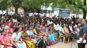 revenue-department-staff-protest-at-madurai-due-to-vck-flag-issue