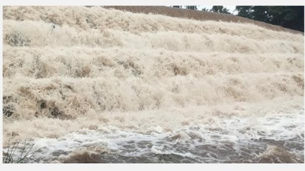 Police protecting public from water places in Theni