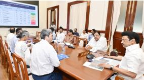 tn-cm-stalin-holds-review-meeting-regarding-heavy-rains-in-southern-districts