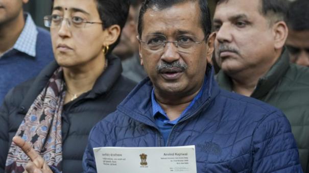 Delhi capital of anti social elements Kejriwal writes to Minister Amit Shah