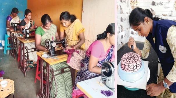 vaazhnthu kaattuvom and AK Sakthi Success Tailoring and Aari Embroidery Training Centre