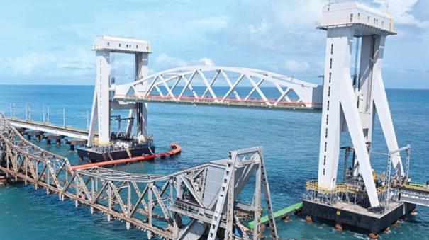 about new pamban railway bridge safety issues was explained