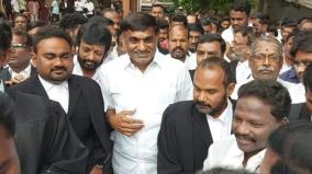 election-case-former-minister-kc-veeramani-appears-in-tirupattur-court