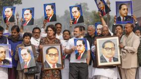 opposition-mps-protest-demanding-apology-from-amit-shah-over-ambedkar-speech