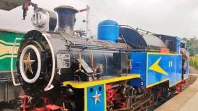 test-run-of-mountain-train-from-mettupalayam-to-coonoor-converted-to-diesel-engine