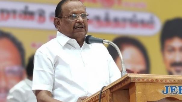 Minister Raghupathi criticize Edappadi Palanisamy in Ambedkar issue