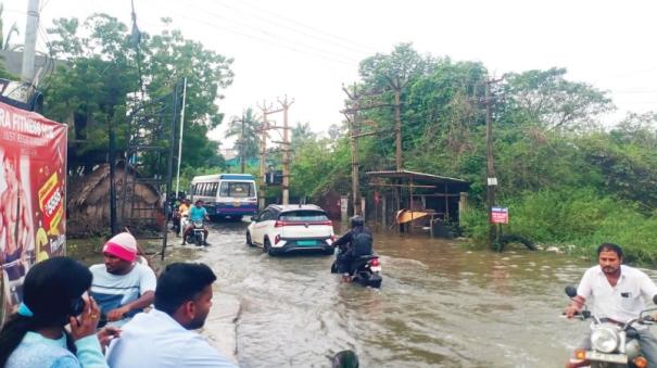 rain water stagnant issue in Athipatttu Rampurna nagar