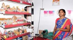 womens-making-idols-and-vibhuti-by-the-help-of-vaazhndhu-kattuvom-scheme-was-explained