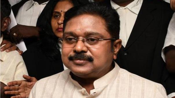 TTV Dhinakaran slams ttv dhinakaran