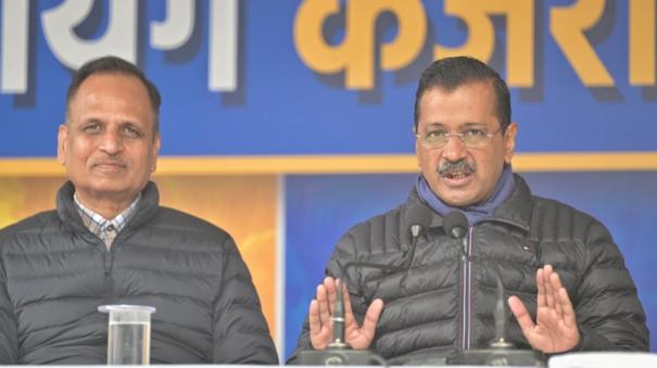 Kejriwal promises to waive 'inflated' water bills if AAP returns to power in Delhi