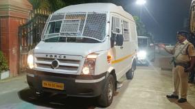 money-found-at-kingston-college-in-katpadi-safely-transported-in-a-white-van