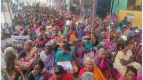 women-protest-in-melur-for-cancellation-of-tungsten-project