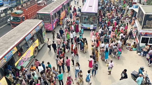 Electric train service cancelled due to flyover work in Tambaram