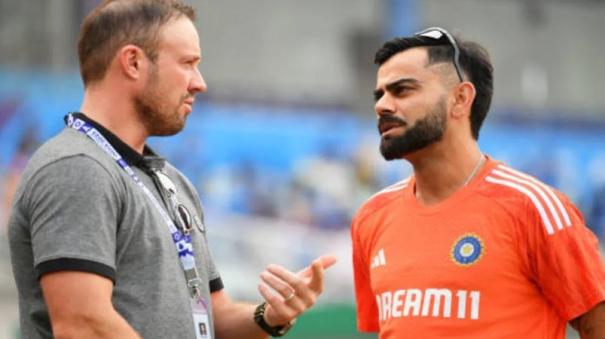 ab de villiers advice to virat kohli