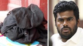 annamalai-condemned-for-removal-of-black-shawl-of-female-students