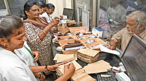 Paper covers for medicines in salem govt hopspitals