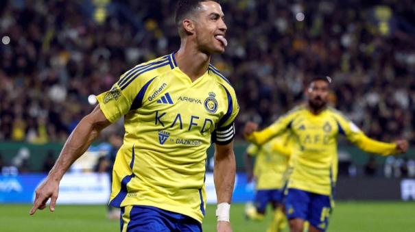 ronaldo scored his first goal in 2025 al nassr won