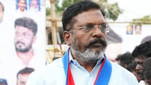 VCK will work hard for DMK alliance in Erode by-election - Thirumavalavan