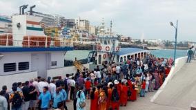 tourists-flock-to-kanyakumari-boat-transport-hours-extended