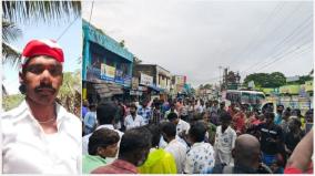 people-block-road-in-rameswaram