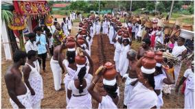 women-in-white-sarees-on-cow-pongal-festival-near-sivagangai