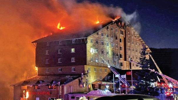 66 Killed In Fire At Turkey Ski Resort, Some Died Trying To Jump To Safety