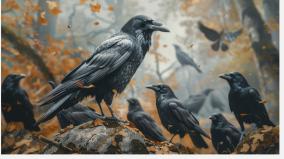 how-does-the-crow-communicate