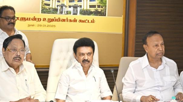 code of conduct for the Governor to allocation of funds for TN in the budget - resolution passed at DMK MP meeting