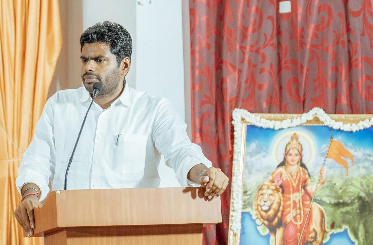 “ஊழல்-அமைச்சர்-காந்தி-உடனடியாக-பதவி-விலக-வேண்டும்”---அண்ணாமலை