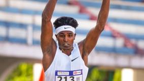 national-games-2025-praveen-chithravel-won-gold-in-mens-triple-jump